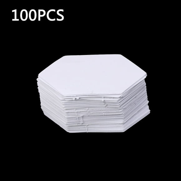 100Pcs Hexagon Templates for Patchwork Paper Quilting Sewing Craft DIY Six Sizes